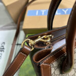 JACKIE NOTTE MINI BAG 19 IN BLACK GOLD HARDWARE - Image 7