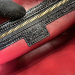 JACKIE SMALL SHOULDER BAG 27 IN BLACK CRACKED LACQUER GOLD HARDWARE - Image 9