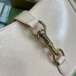 JACKIE SMALL SHOULDER BAG 27 IN LIGHT PINK CRACKED LACQUER GOLD HARDWARE - Image 5