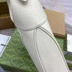 GUCCI JACKIE MEDIUM SHOULDER BAG 35 IN WHITE GOLD HARDWARE - Image 2