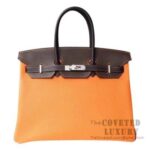 HN 35 BAG CK93 ORANGE AND 89 NOIR AND 4A CAFE TOGO