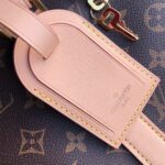 LV Monogram Canvas Keepall Bandoulière 55 Leather Duffle Bag - Image 6