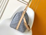 Louis Vuitton LV Keepall Denim bandouliere 55 Grey - Image 8