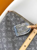 Louis Vuitton LV Keepall Denim bandouliere 55 Grey - Image 6