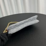 Louis Vuitton Liv Pochette in Washed Denim - Image 4