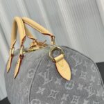 Louis Vuitton Speedy Soft 30 bag in Monogram Denim canva - Image 6
