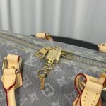 Louis Vuitton Speedy Soft 30 bag in Monogram Denim canva - Image 5