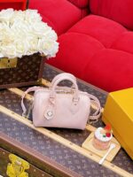 Louis Vuitton Speedy 20 in pink Monogram Empreinte - Image 5