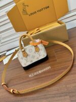 Louis Vuitton Nano Alma handbag in Monogram Dune canvas - Image 8
