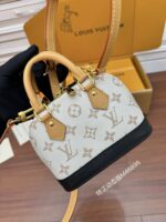 Louis Vuitton Nano Alma handbag in Monogram Dune canvas