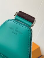 LV AVENUE SLINGBAG 31 IN BROWN MIX GREEN DAMIER GRAPHITE CANVAS - Image 7