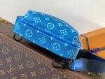 LV AVENUE SLINGBAG 31 IN BLUE AND BROWN TAIGA LEATHER - Image 9