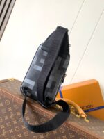 LV AVENUE 31 IN BLACK CANVAS CALFSKIN - Image 2