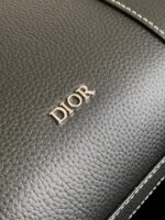Dior Lingot Briefcase in black grained calfskin leather - Image 8