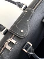 Dior Lingot Briefcase in black grained calfskin leather - Image 6