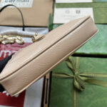 JACKIE NOTTE MINI BAG 19 IN BEIGE CRACKED LACQUER - Image 4