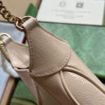 JACKIE NOTTE MINI BAG 19 IN BEIGE CRACKED LACQUER - Image 9