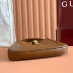 Jackie Small Shoulder Bag Brown Leathe - Image 4