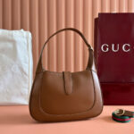 Jackie Small Shoulder Bag Brown Leathe - Image 2