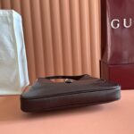 GUCCI JACKIE SLIM SHOULDER BAG 28 IN DARK BROWN - Image 6