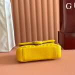 GUCCI GG MARMONT BAG 22 IN YELLOW LAMBSKIN - Image 2