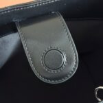 GUCCI 26S GG MARMONT TOTE BAG 17 IN BLACK CALFSKIN - Image 8
