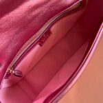 GUCCI GG MARMONT BAG 22 IN METALLIC PINK LAMBSKIN - Image 7
