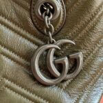 GUCCI GG MARMONT TOTE BAG 17 IN MOSS GREEN - Image 4