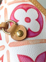 LV NEVERFULL MM 31 IN CORAL MONOGRAM TILES CANVAS - Image 6