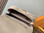 LV MADELEINE 30 IN BEIGE MONOGRAM CALFSKIN EMBOSSED LOGO - Image 7