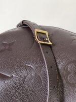 LV LOOP HOBO 38 IN DARK BROWN MONOGRAM CALFSKIN EMBOSSED LOGO - Image 3