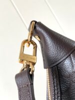 LV LOOP HOBO 38 IN DARK BROWN MONOGRAM CALFSKIN EMBOSSED LOGO - Image 6
