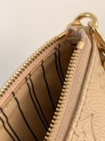 LV EASY POUCH ON STRAP 19 IN BEIGE MONOGRAM EMPREINTE LEATHER - Image 8