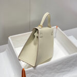 HN 25CM IN NATA EPSOM CALFSKIN GOLD HARDWARE - Image 5