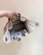 CHANEL 25 HANDBAG IN CREAM SMALL GOLD HARDWARE - Image 7