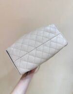 CHANEL 25 HANDBAG IN CREAM SMALL GOLD HARDWARE - Image 8
