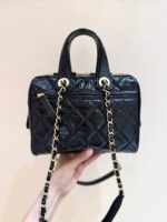 Chanel Small Bowling Handbag - Image 2