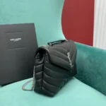 YSL Loulou Small with sliver hard 1:1 Top Quality replica Bag - Image 3
