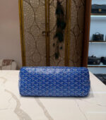 Goyard Anjou PM Reversible Tote Bag in Blue Goyardine - Image 2