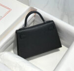 HN MINI 20 BLACK EPSOM SILVER HARDWARE - Image 4