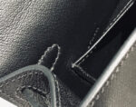 HN MINI 20 BLACK EPSOM SILVER HARDWARE - Image 7