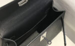 HN MINI 20 BLACK EPSOM SILVER HARDWARE - Image 6