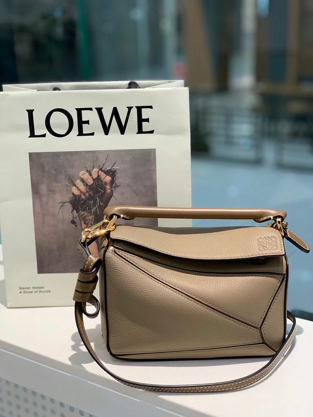 IMG_7395.jpg Loewe Puzzle Small Leather Shoulder Bag - Image 1
